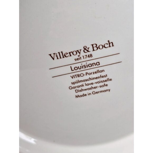 Villeroy & Boch Louisiana Vitro Porcelain Soup Tureen With Lid & Lemon Knob - Picture 3 of 16